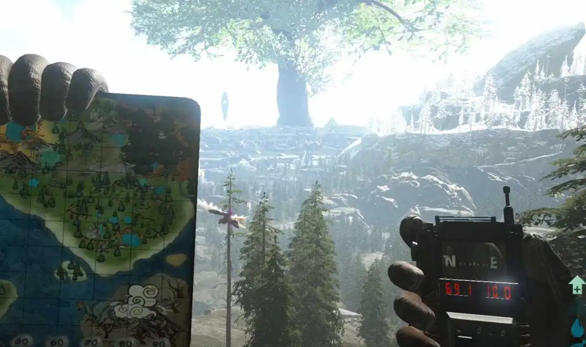 Ark : Localisation et apprivoisement de Fjordur Argentavis