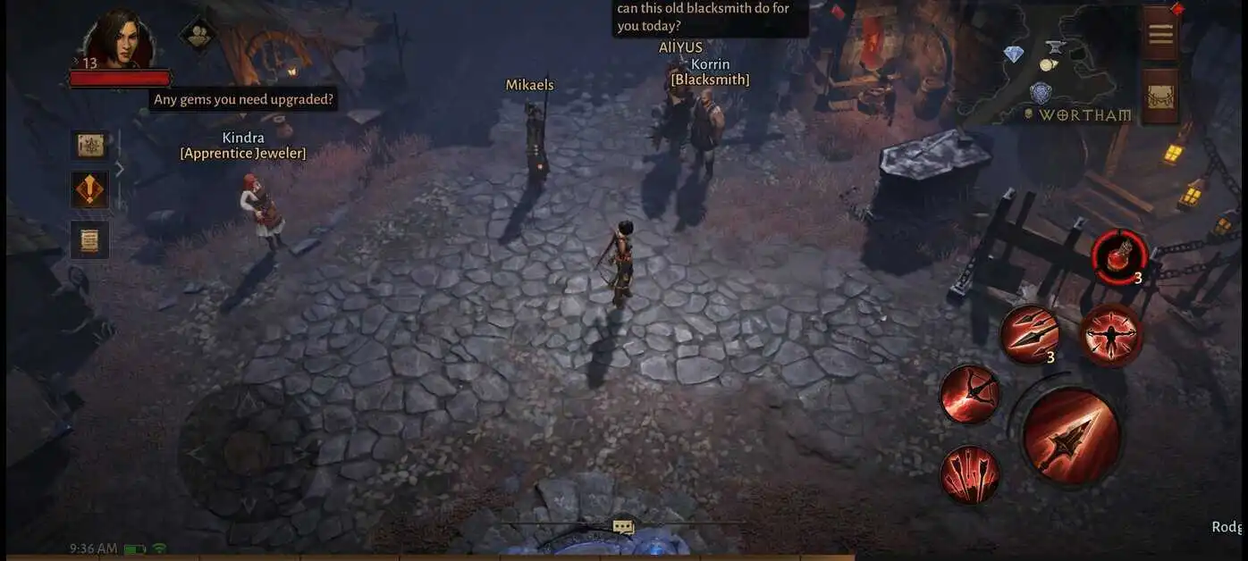 Diablo Immortal : Guide de la zone Wortham