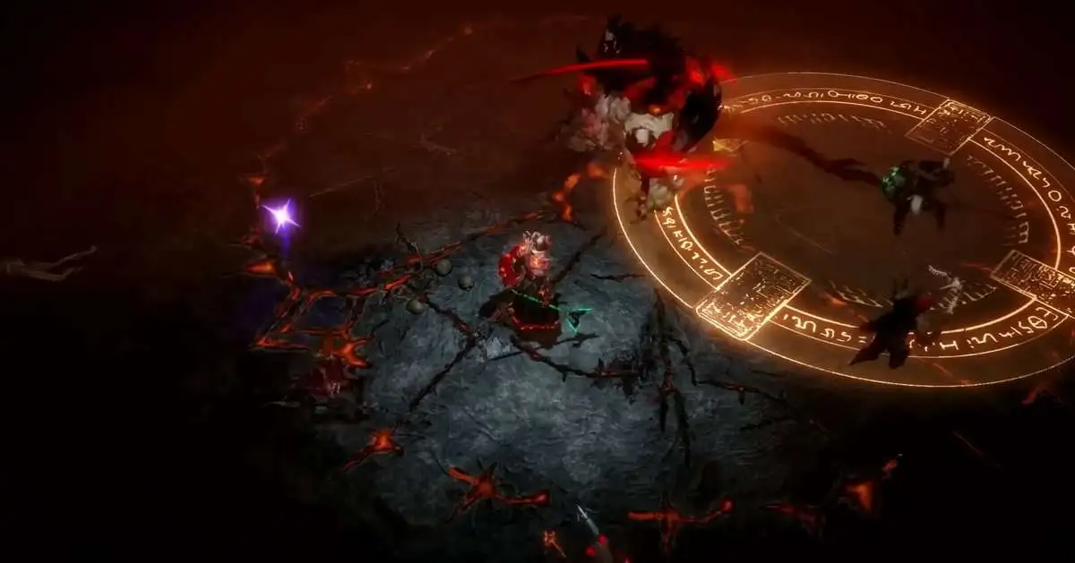 Quête des runes perdues de Diablo Immortal