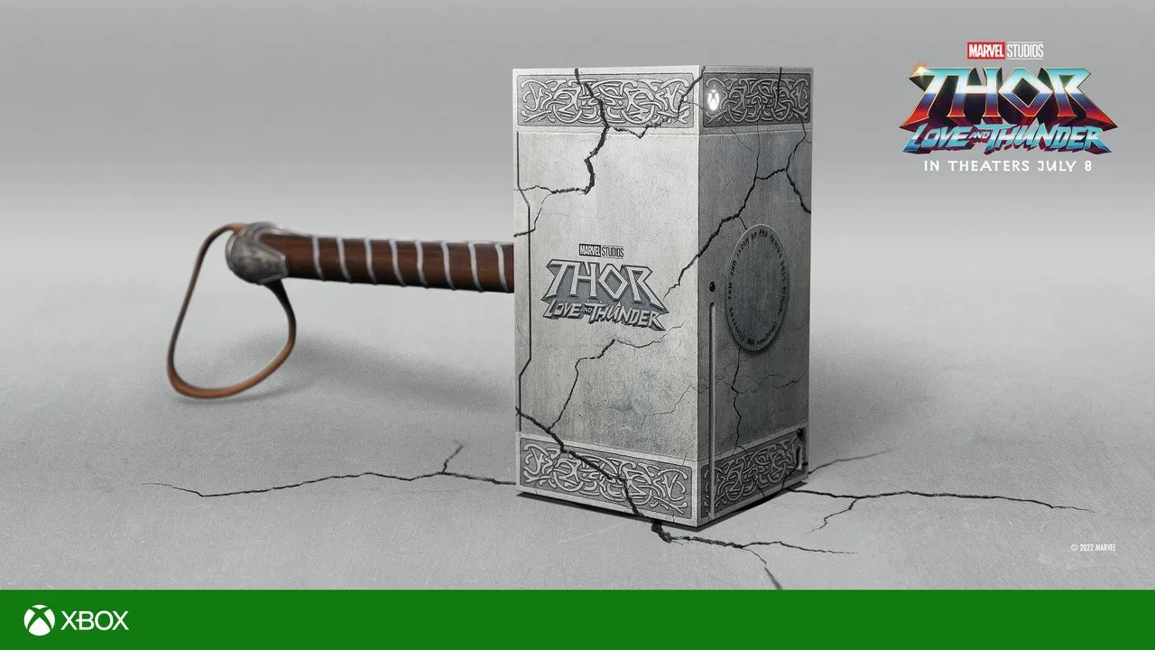 Xbox a créé une console Series X qui est littéralement le marteau de Thor