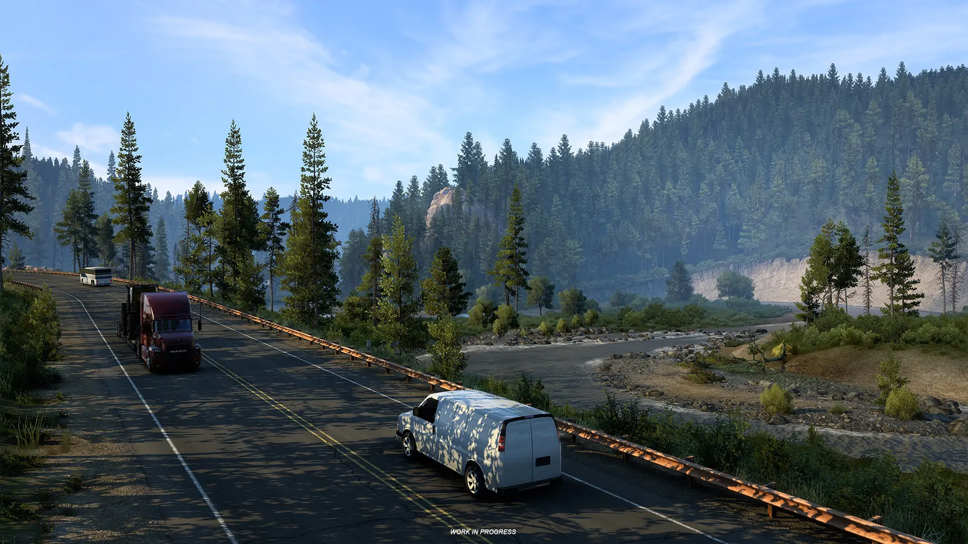 American Truck Simulator se dirige vers le Montana en août