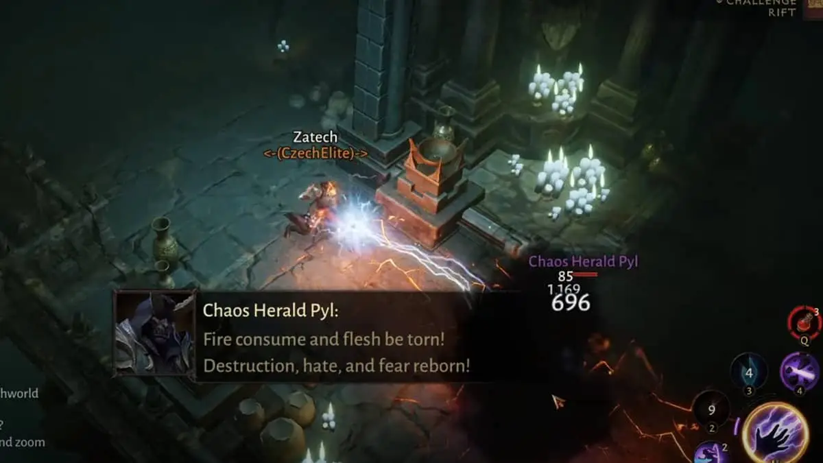 Diablo : Immortal - Quête des restes démoniaques