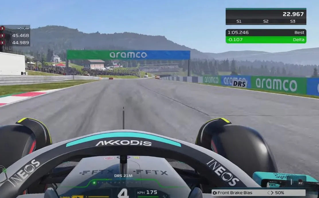F1 22 : Autriche - Guide de configuration pour conditions sèches et humides