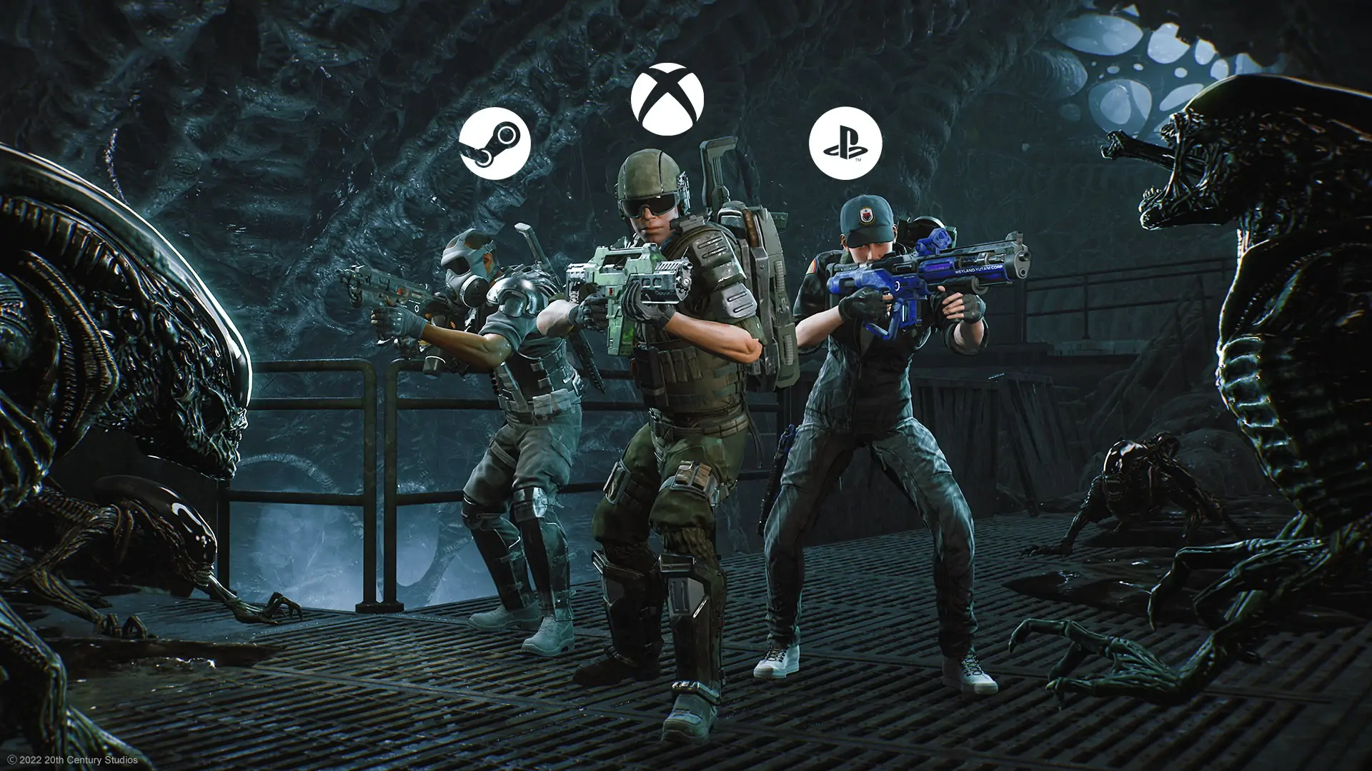 Aliens : Fireteam Elite Saison 4 étoiles avec support cross-play et rangs Prestige
