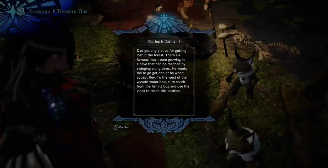 Monster Hunter : World - Emplacements des trésors de la forêt ancienne de Iceborne
