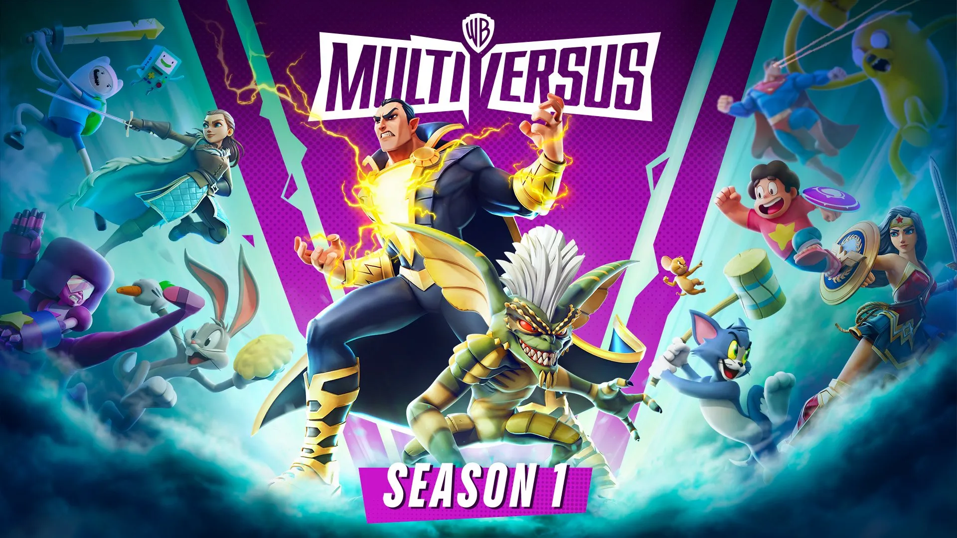 Black Adam et Stripe des Gremlins rejoignent MultiVersus pendant la saison 1