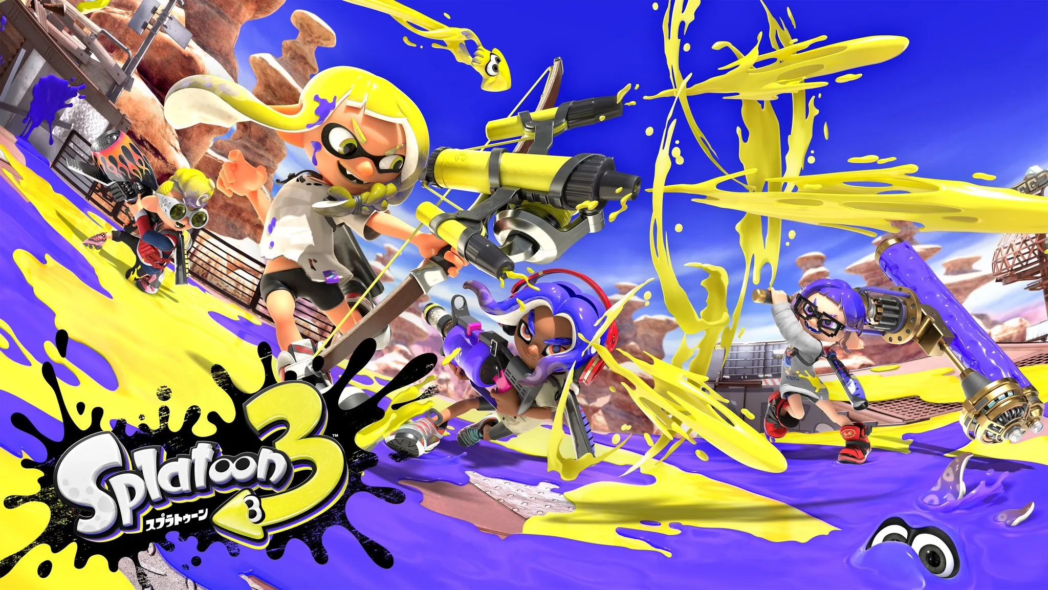 Splatoon 3 a été classé E10+ par l'ESRB