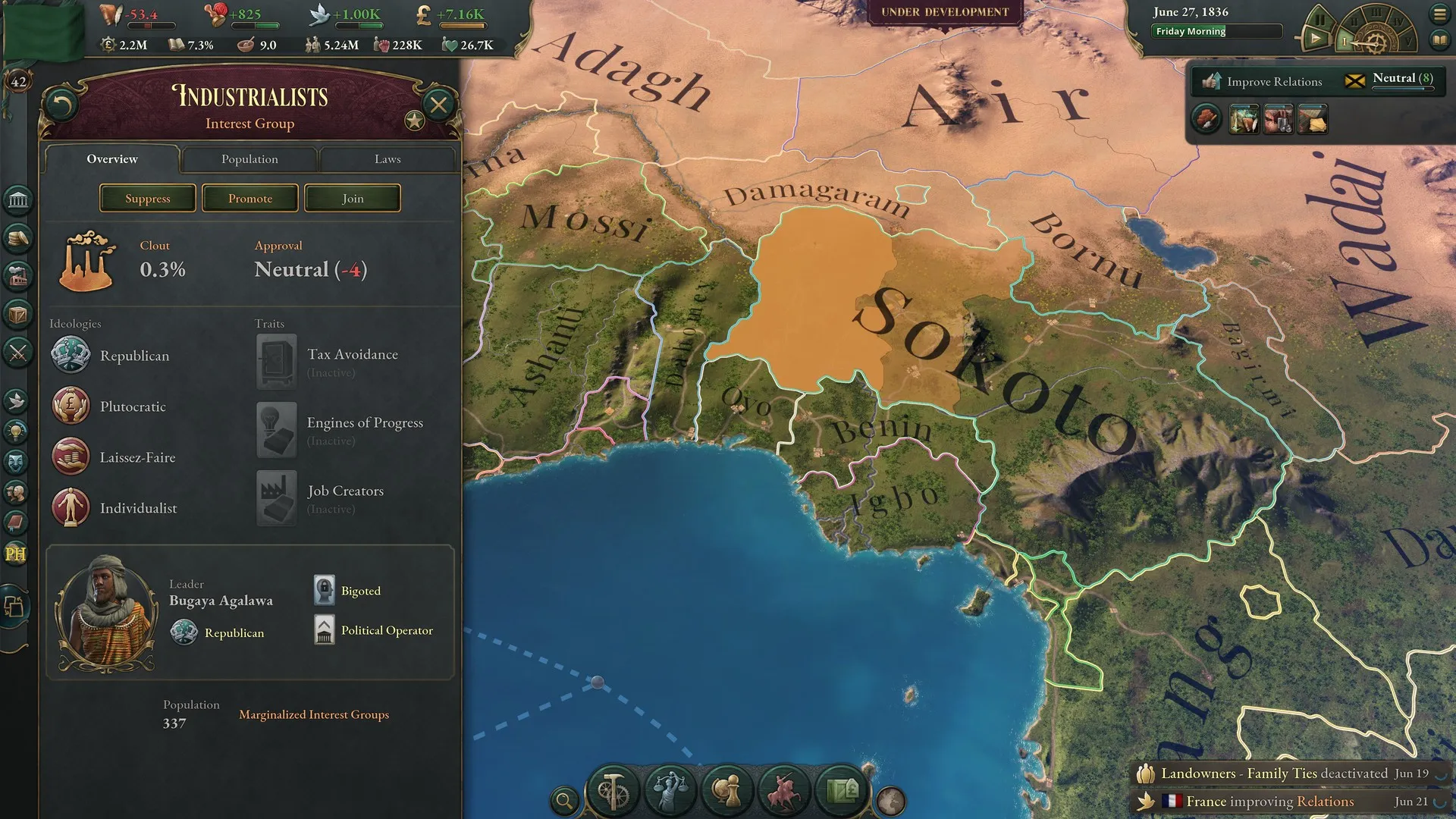 Le jeu de stratégie historique Victoria 3 sortira en octobre