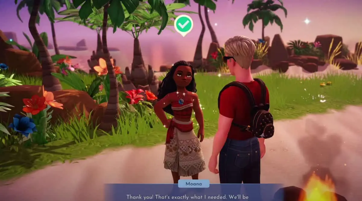 Disney Dreamlight Valley :  Guide des quêtes de Moana