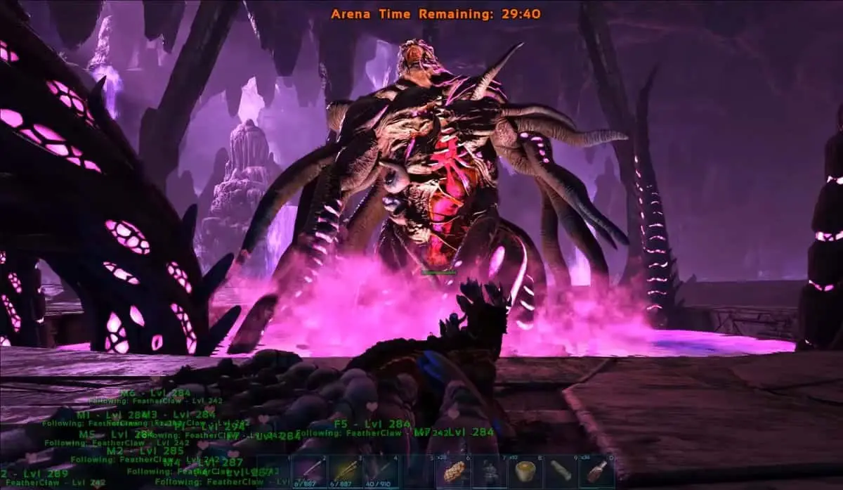 Ark : Aberration - Localisation de Rockwell d'apprivoisement