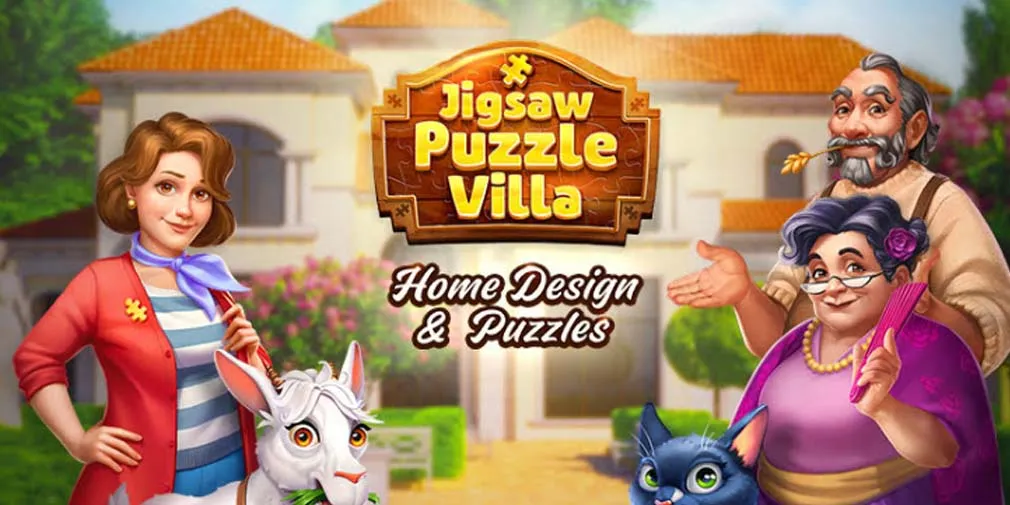 Jigsaw Puzzle Villa : Résolvez des énigmes pour rénover une villa
