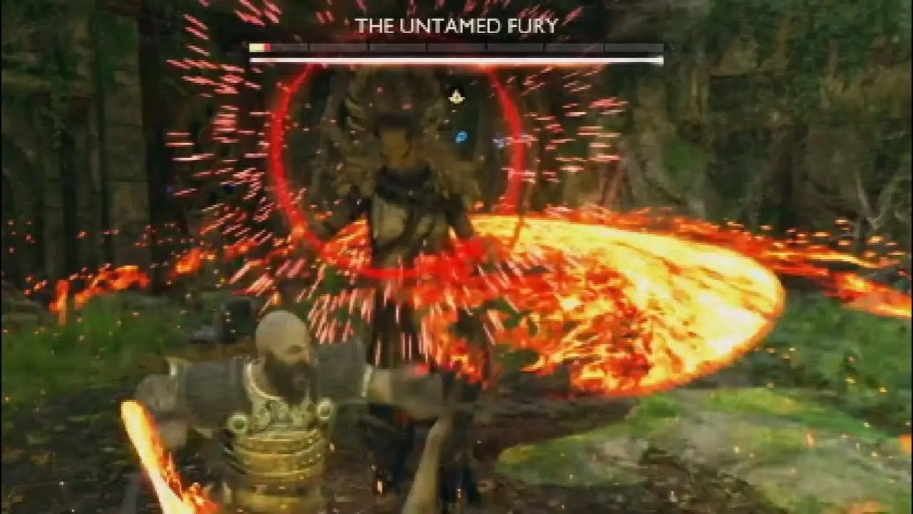 God Of War : Ragnarok - Où trouver le boss secret Untamed Fury