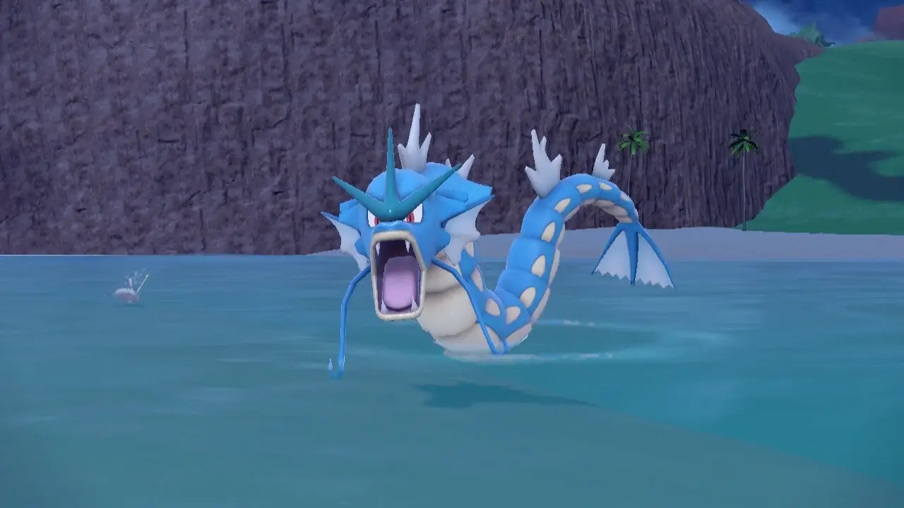 Pokemon : Écarlate et Violet - Où trouver des Gyarados