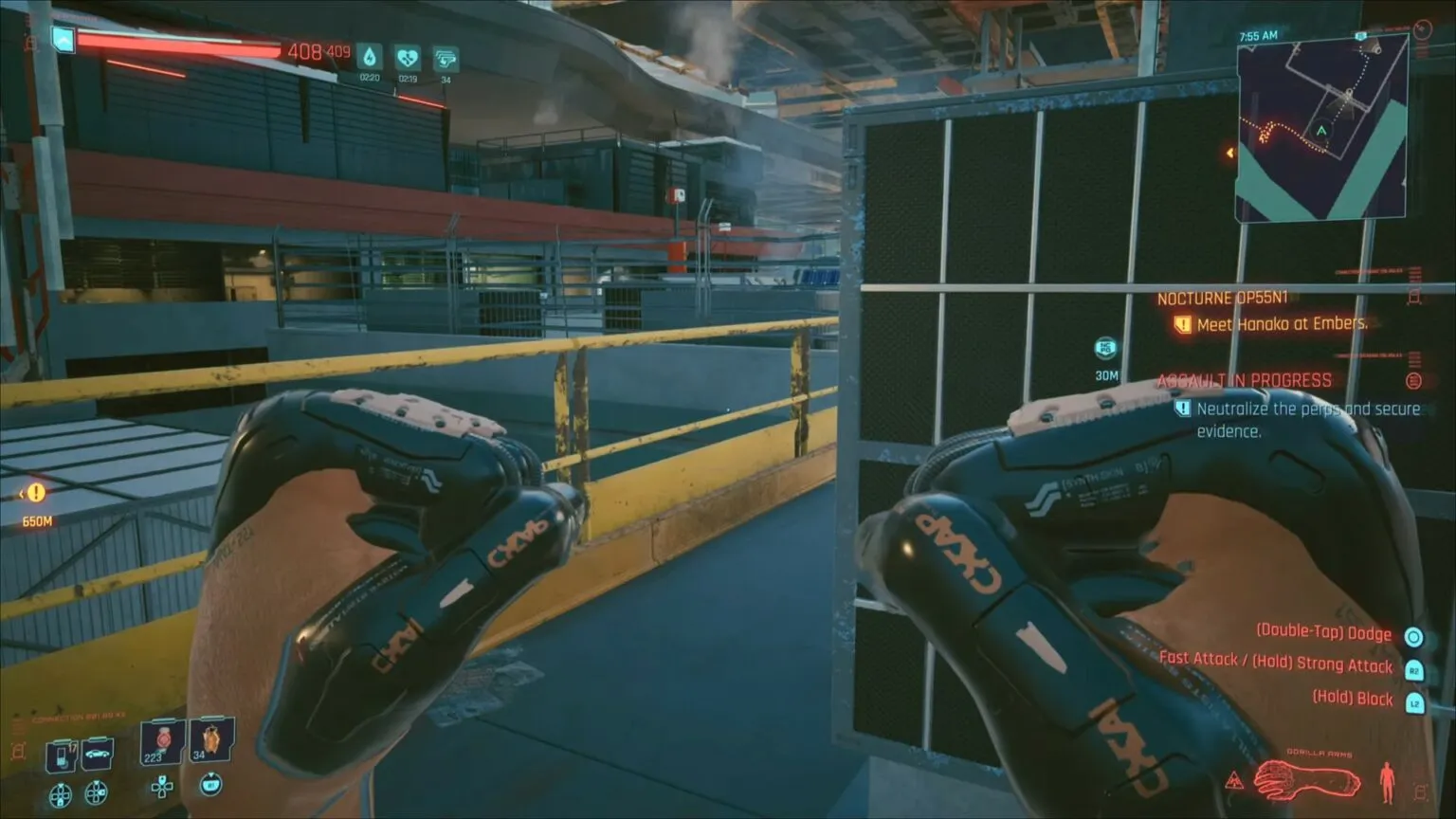 Cyberpunk 2077 : Guide des Bras de gorilla
