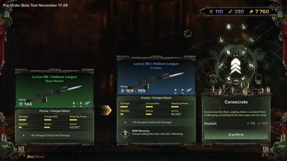 Warhammer 40,000 : Darktide souffre de la course au butin