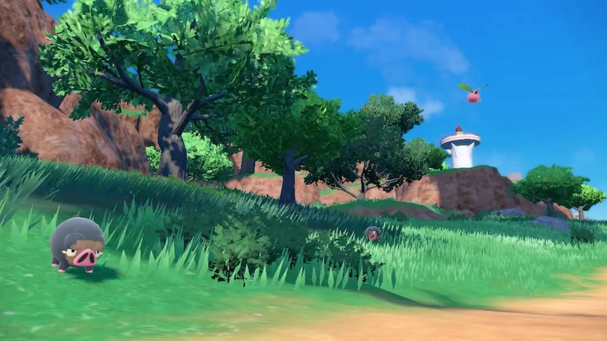 Pokémon : Écarlate et Violet - Comment faire tomber les Pokémon des arbres