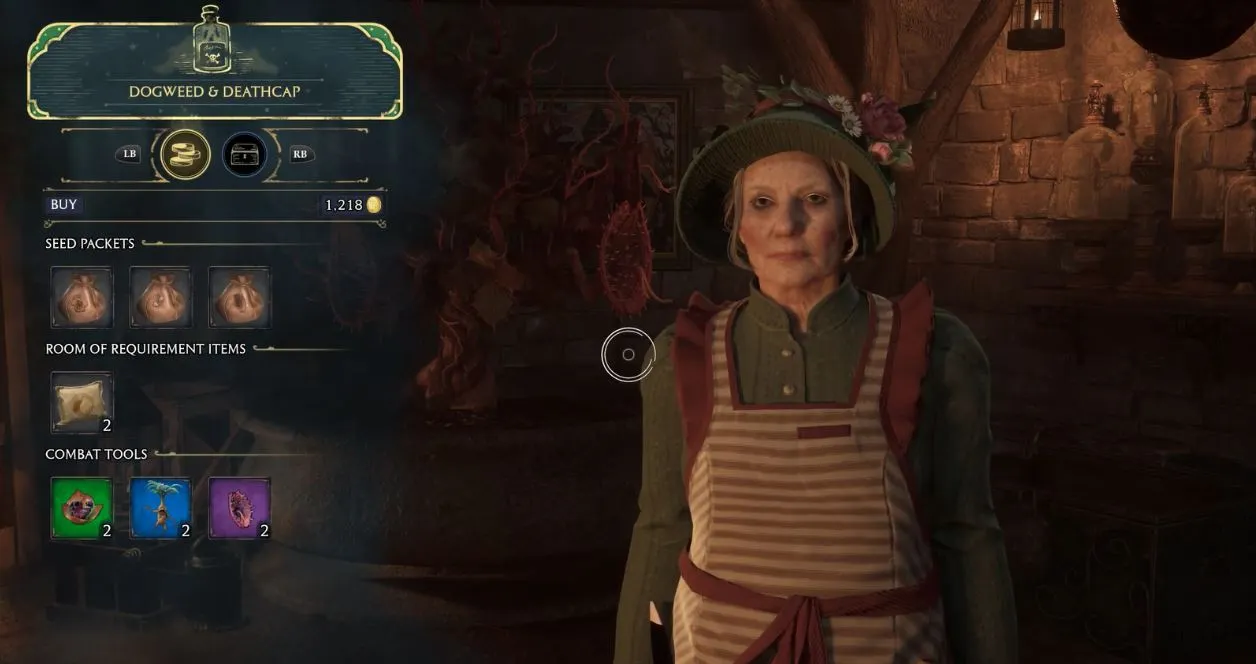Hogwarts Legacy : Guide Dogweed et Deathcap