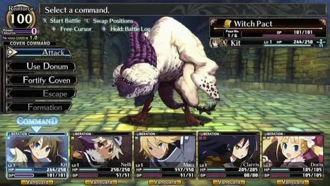 Labyrinth of Galleria : The Moon Society gameplay