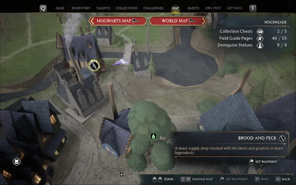 Hogwarts Legacy : Comment vendre des bêtes