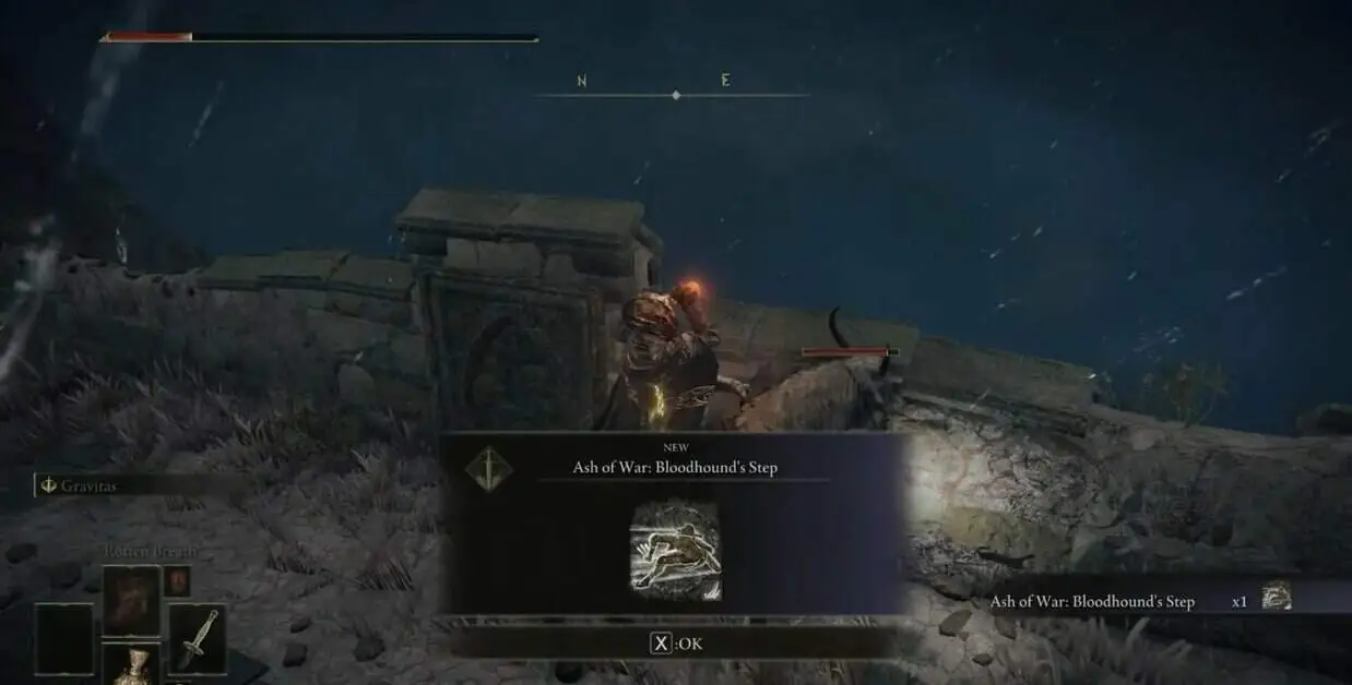 Comment obtenir le Step Ash of War de Bloodhound dans Elden Ring