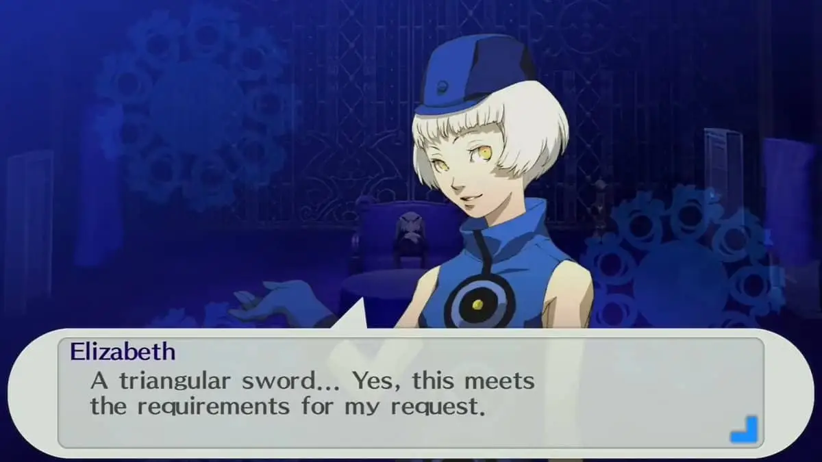 Comment obtenir l'épée triangulaire dans Persona 3
