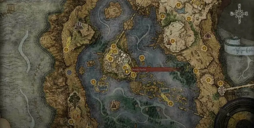 Elden Ring : Comment obtenir le bâton de pierre précieuse d'Azur ?