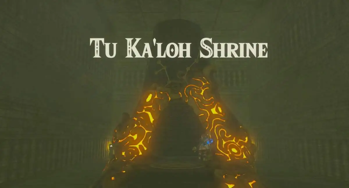 Zelda : Breath Of The Wild - Guide du sanctuaire de Tu Ka'loh