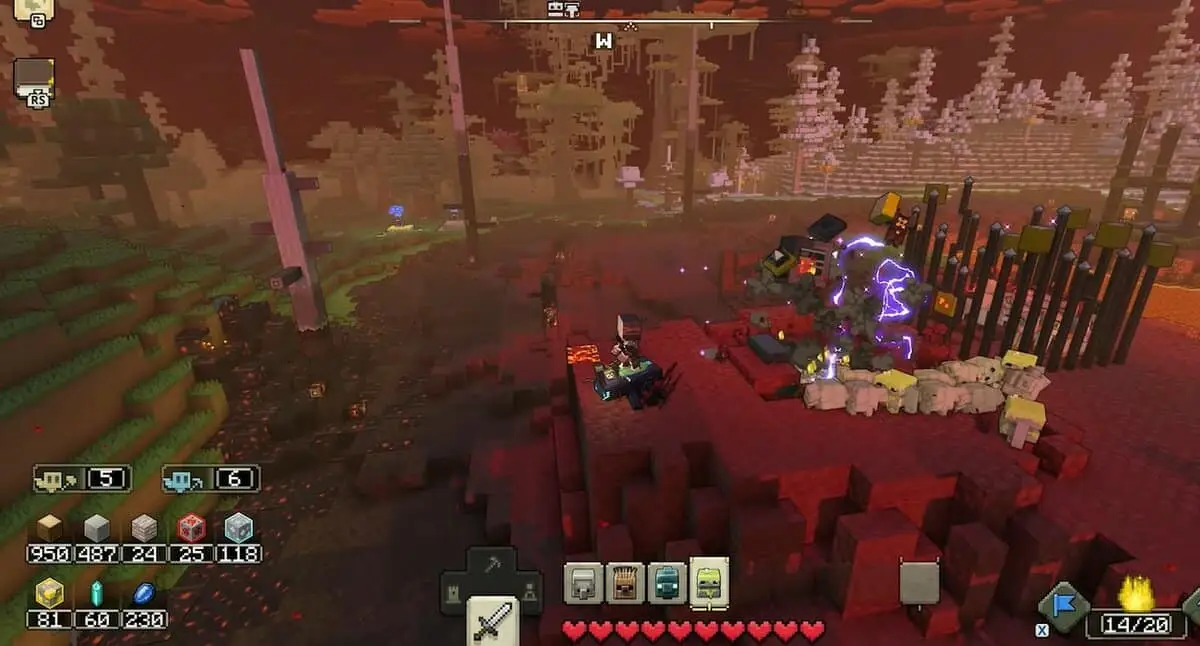 Comment farmer de l'or dans Minecraft Legends