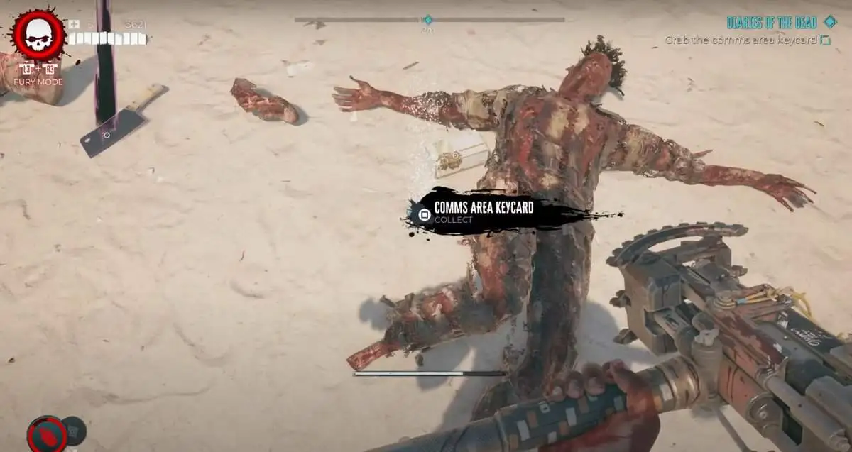 Dead Island 2 : Emplacement de la carte-clé de la zone de communication des journaux des morts