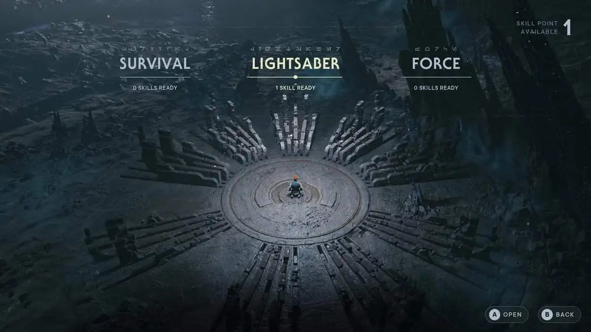 Star Wars Jedi : Survivor - Comment respecte-t-on les compétences ?