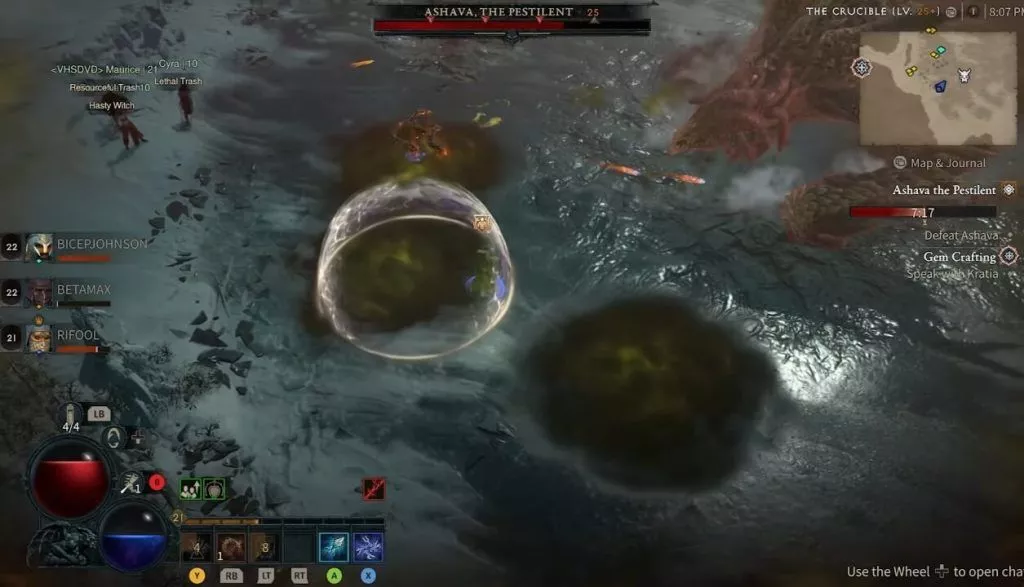 Diablo 4 : Emplacement de Ashava