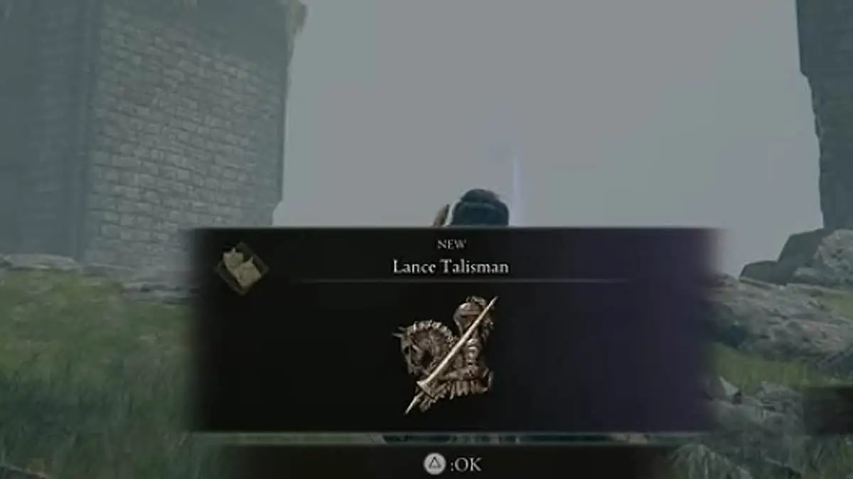 Comment obtenir Lance Talisman dans Elden Ring