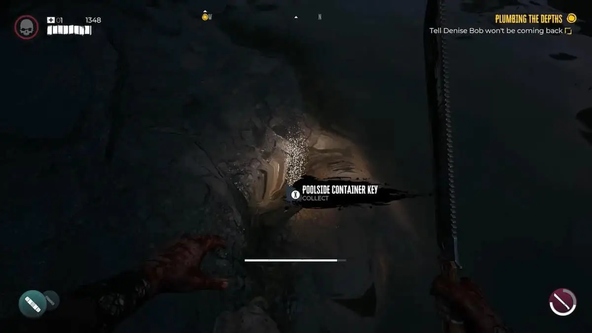 Dead Island 2 : Emplacement de la clé du conteneur de la zone de la piscine