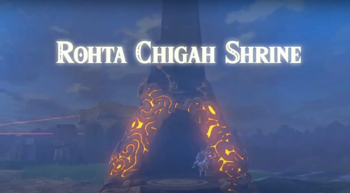 Zelda : Breath Of The Wild - Guide du sanctuaire de Rohta Chigah