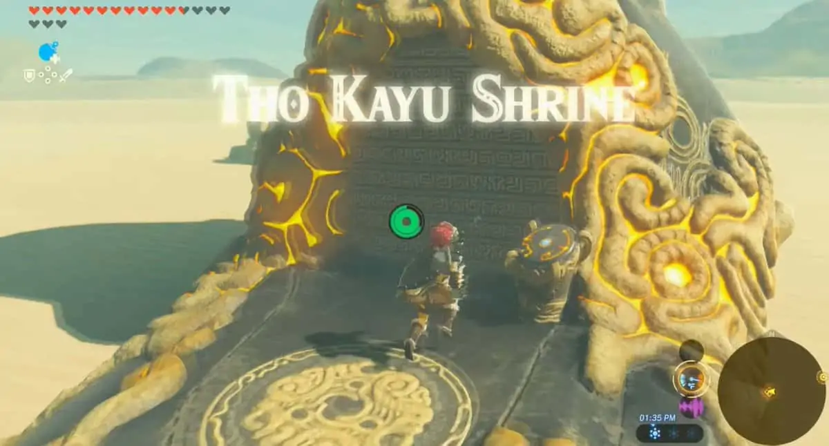 Zelda : Breath Of The Wild - Guide du sanctuaire de Tho Kayu