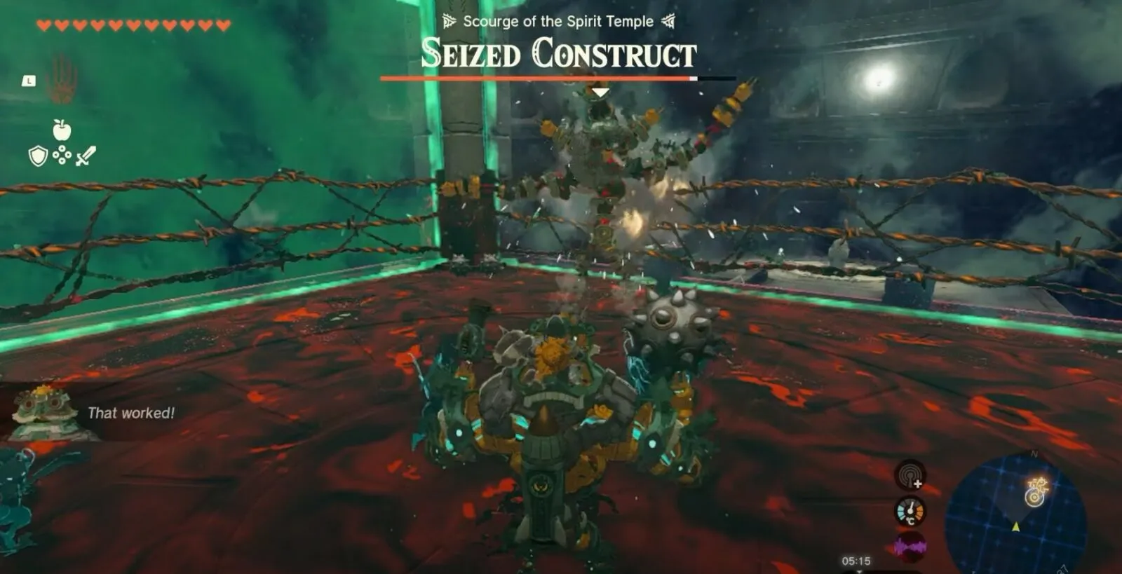 Zelda : Tears Of The Kingdom - Comment vaincre le boss Seized Construct