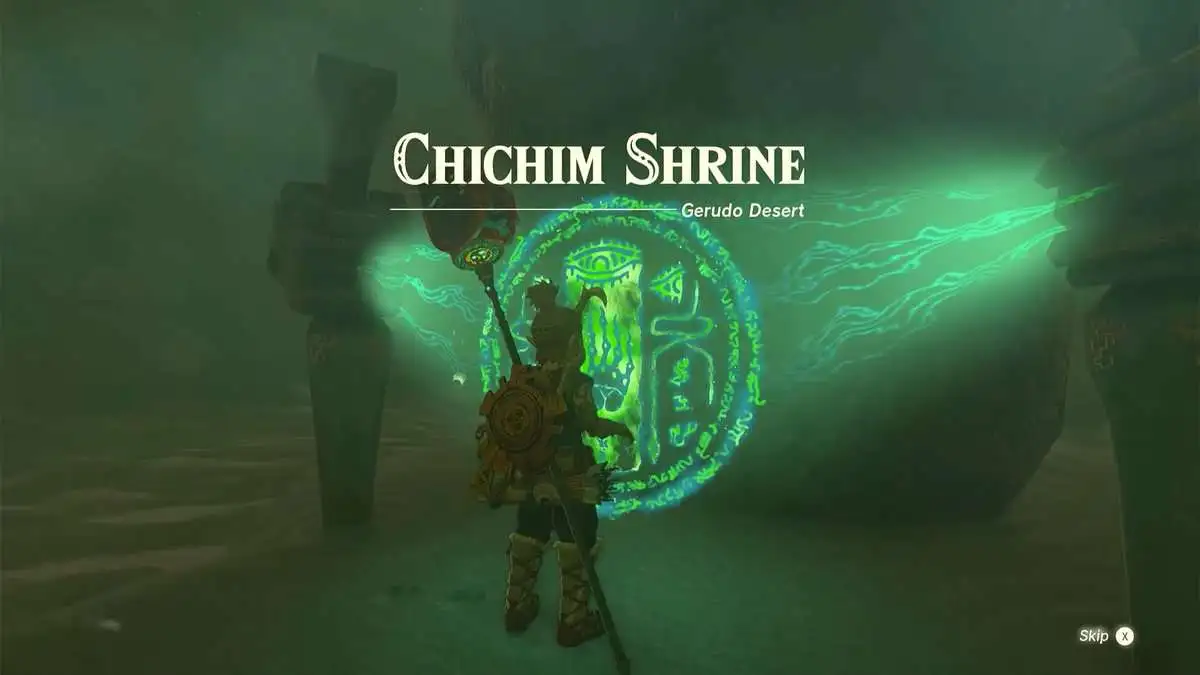 Zelda : Tears Of The Kingdom - Le Sanctuaire Chichim Shrine