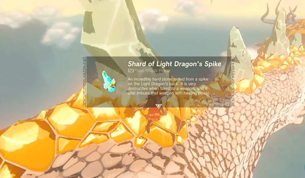 Zelda : Tears Of The Kingdom - Localisation des pièces du dragon et cartes