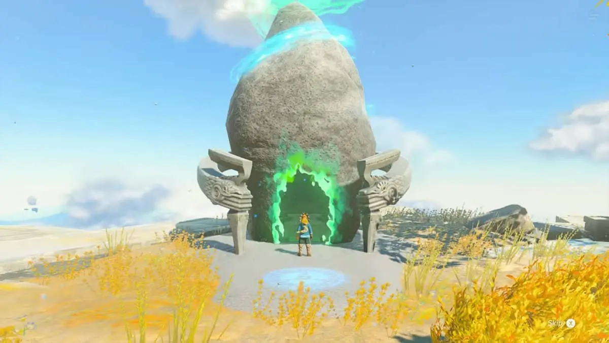 Le sanctuaire de Ganos - Zelda: Tears Of The Kingdom