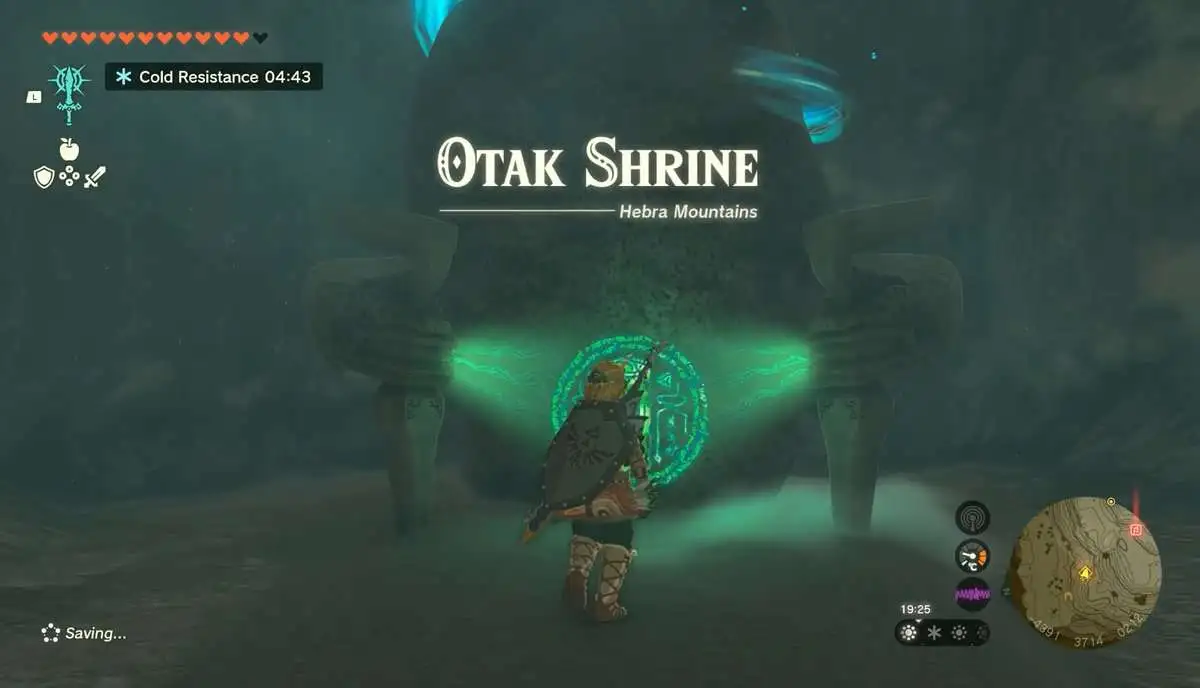 Zelda : Tears Of The Kingdom - Soluce du sanctuaire d'Otak