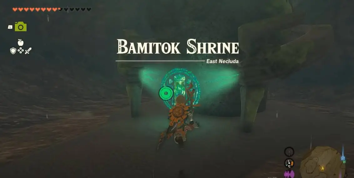 Zelda : Tears Of The Kingdom - Soluce du sanctuaire de Bamitok