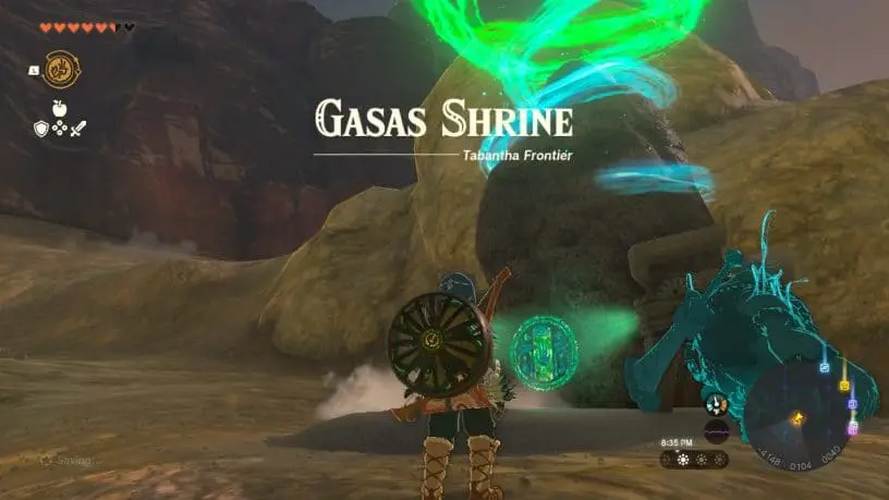 Zelda : Tears Of The Kingdom - Soluce du sanctuaire de Gasas
