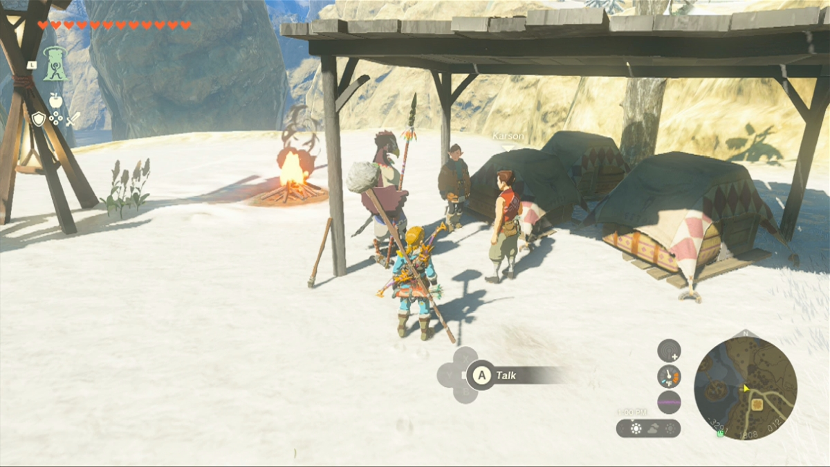 Comment terminer le pont de corde de Rito - Tears of the Kingdom