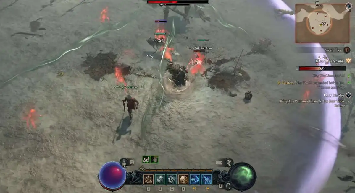 La génération de barrières de Diablo 4