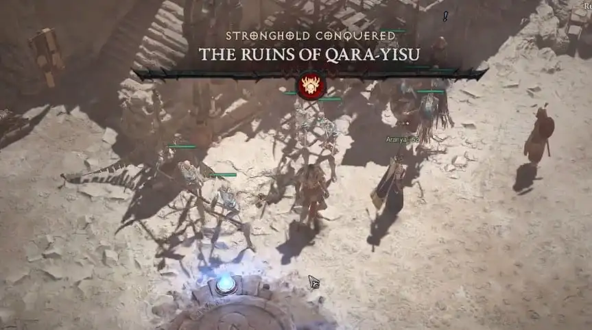 Ruines de la forteresse de Qara-Yisu - Diablo 4