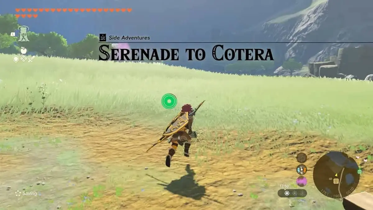 Sérénade à Cotera - Zelda : Tears Of The Kingdom
