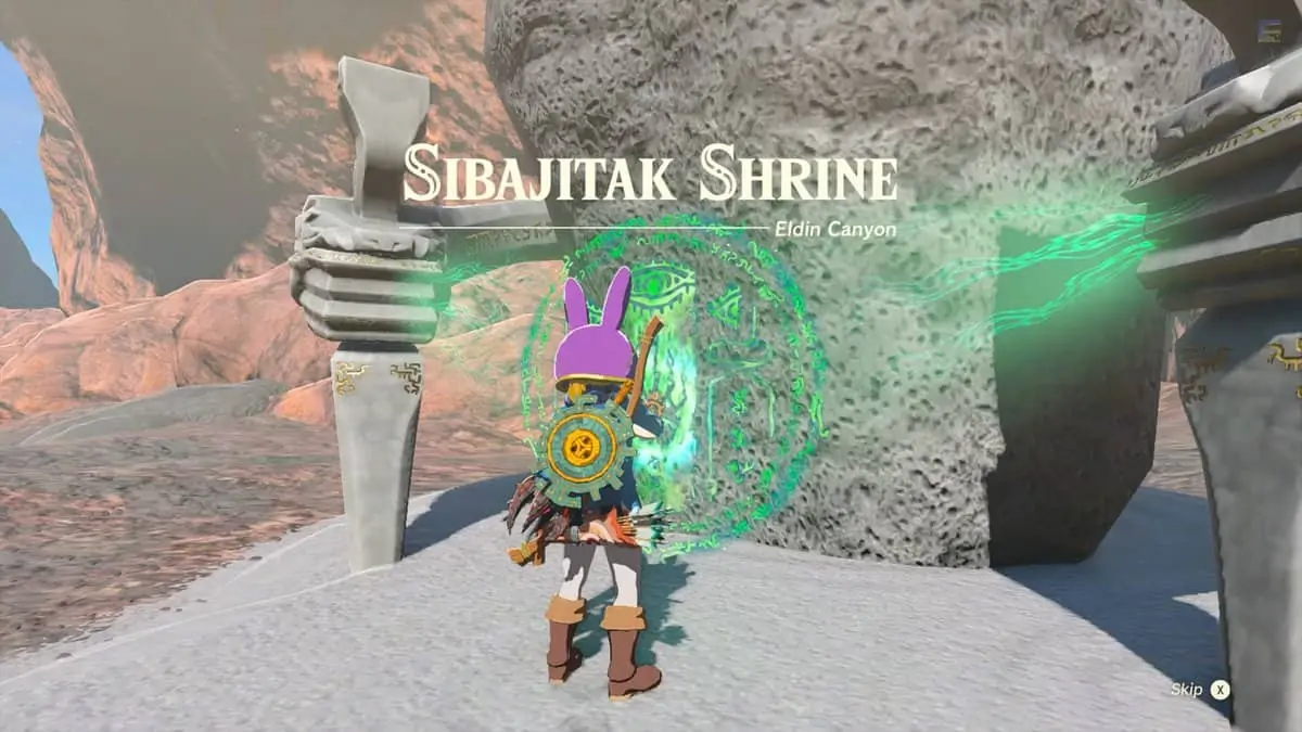 Sanctuaire de Sibajitak -  Zelda : Tears Of The Kingdom