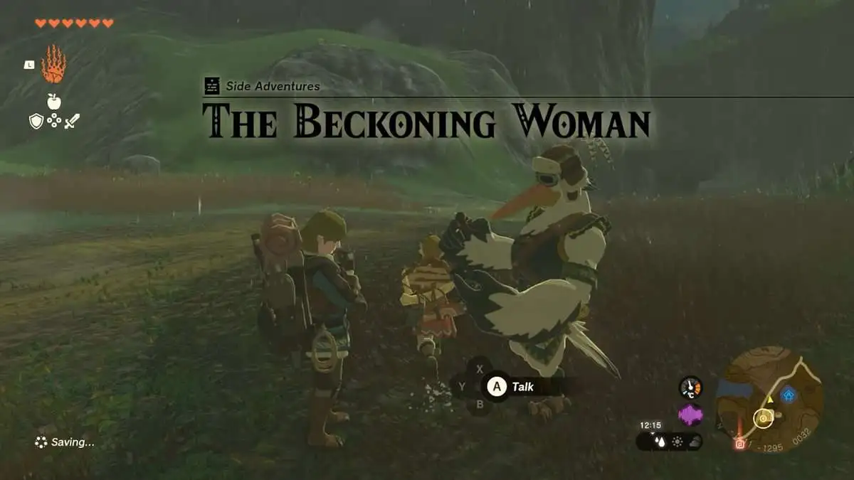 La femme à l'écoute - Zelda: Tears Of The Kingdom