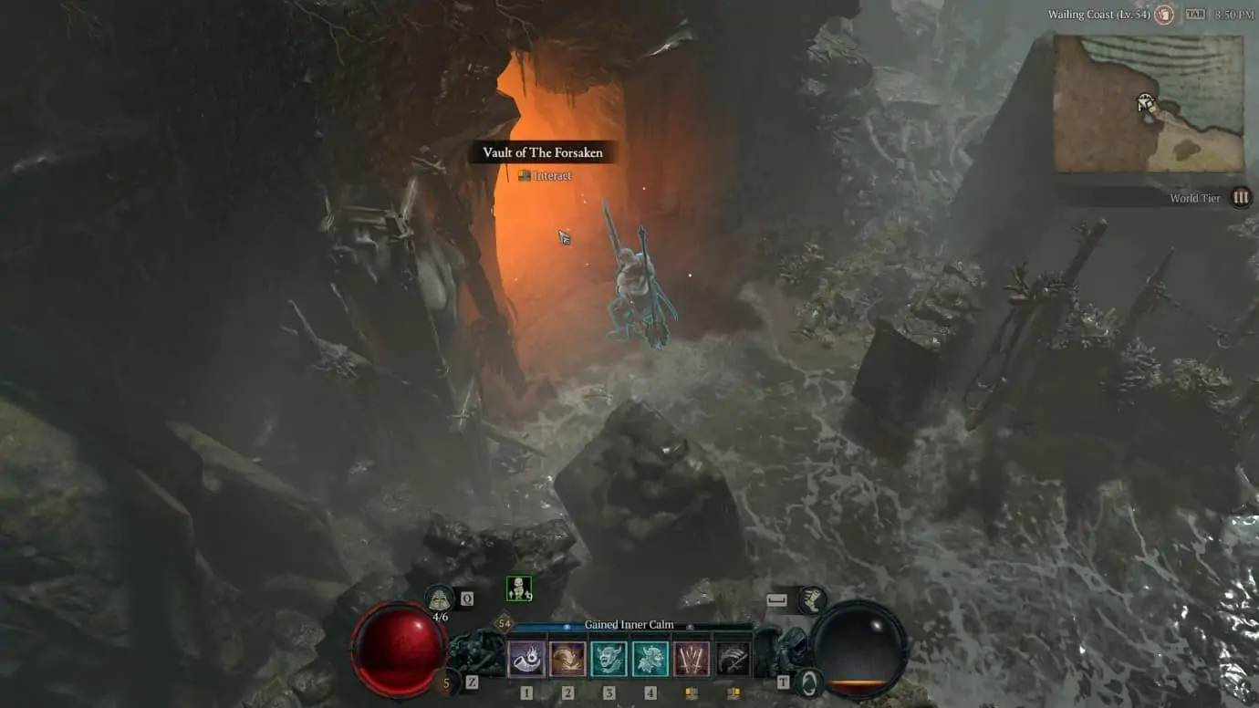Donjon de la voûte des abandonnés - Diablo 4
