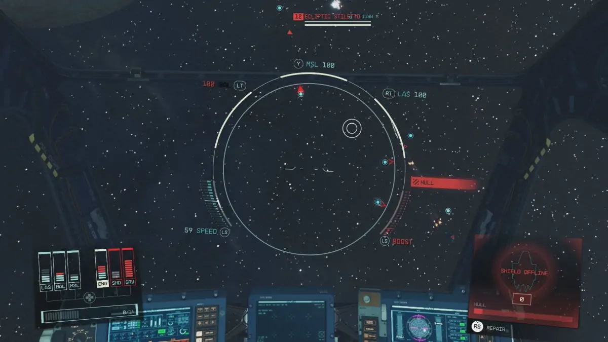 Starfield : Comment réparer votre vaisseau ?